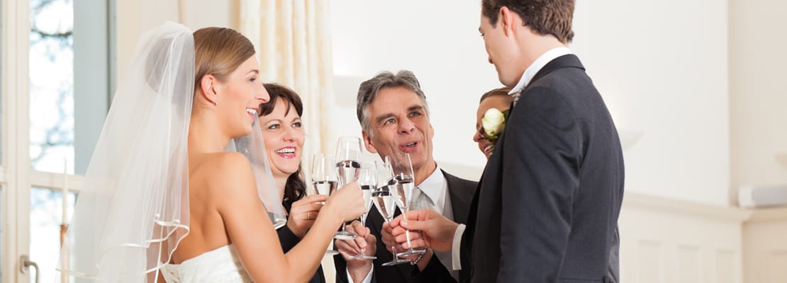 Wedding toast by Universal Life Church minister